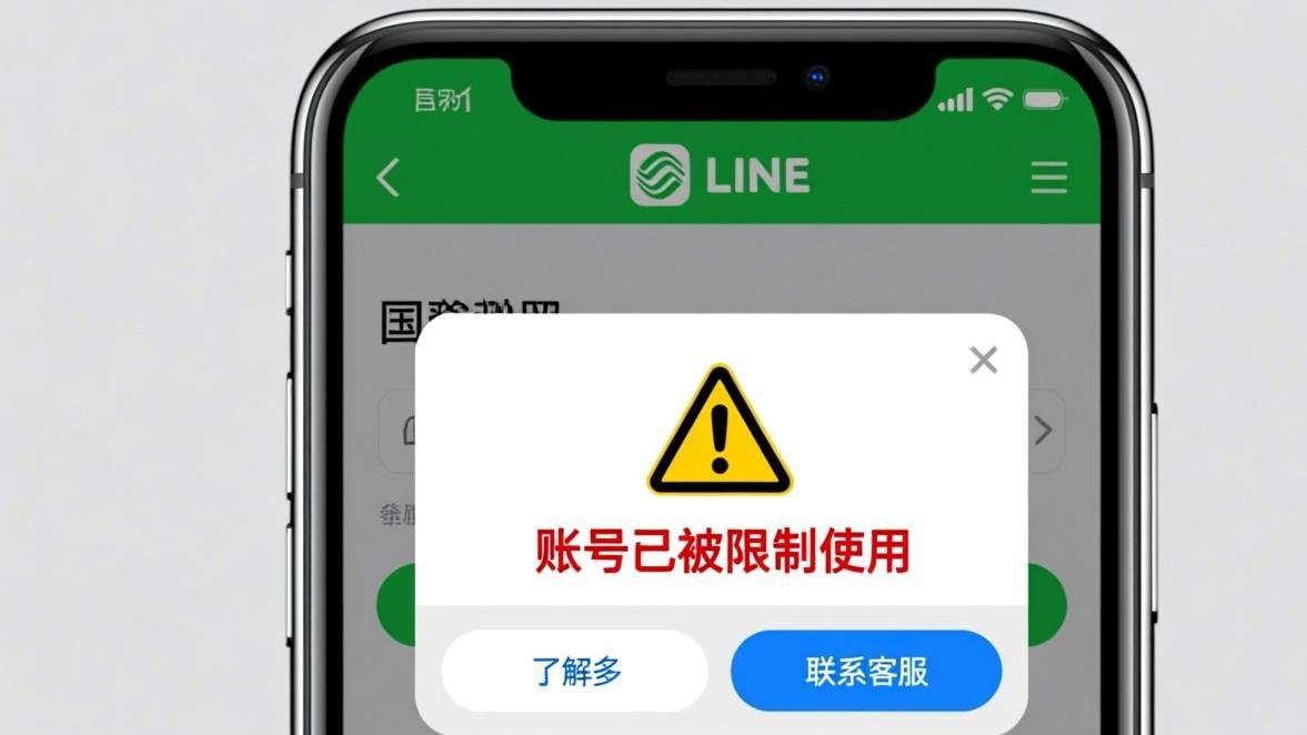 LINE官方申诉表单页面 - 填写申诉信息