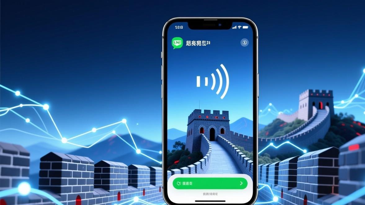 LINE在国内 - 网络连接问题