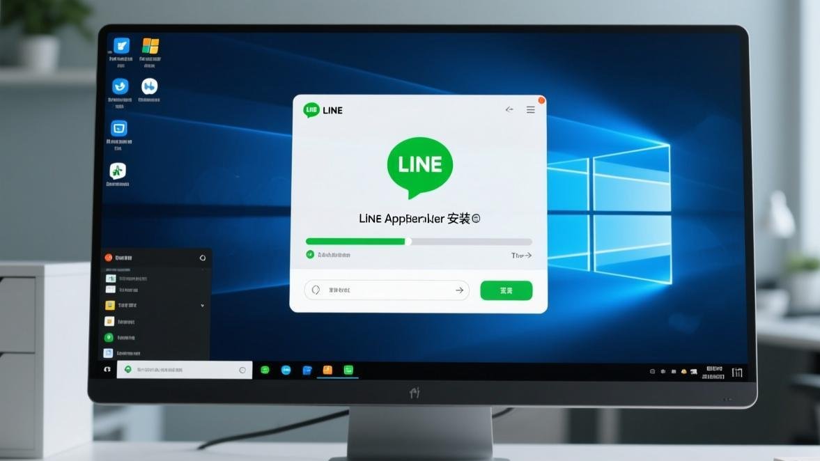 LINE电脑版 - Windows安装界面