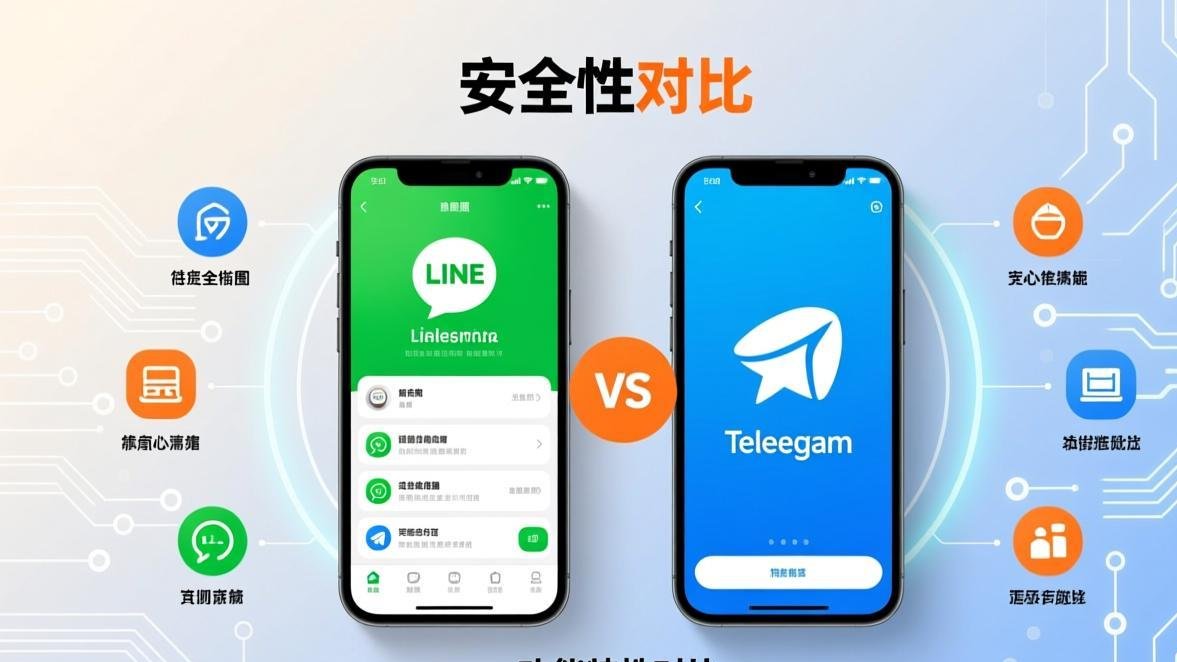LINE vs Telegram - 功能对比