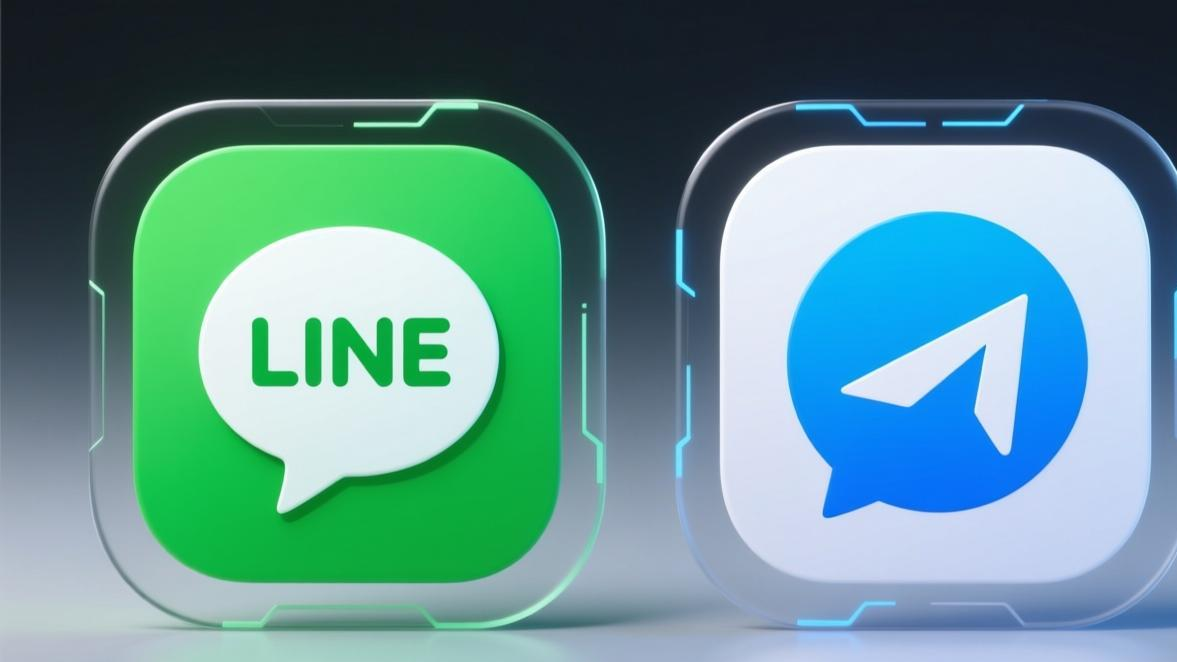 LINE vs Telegram - 2026年哪个更适合你？详细对比