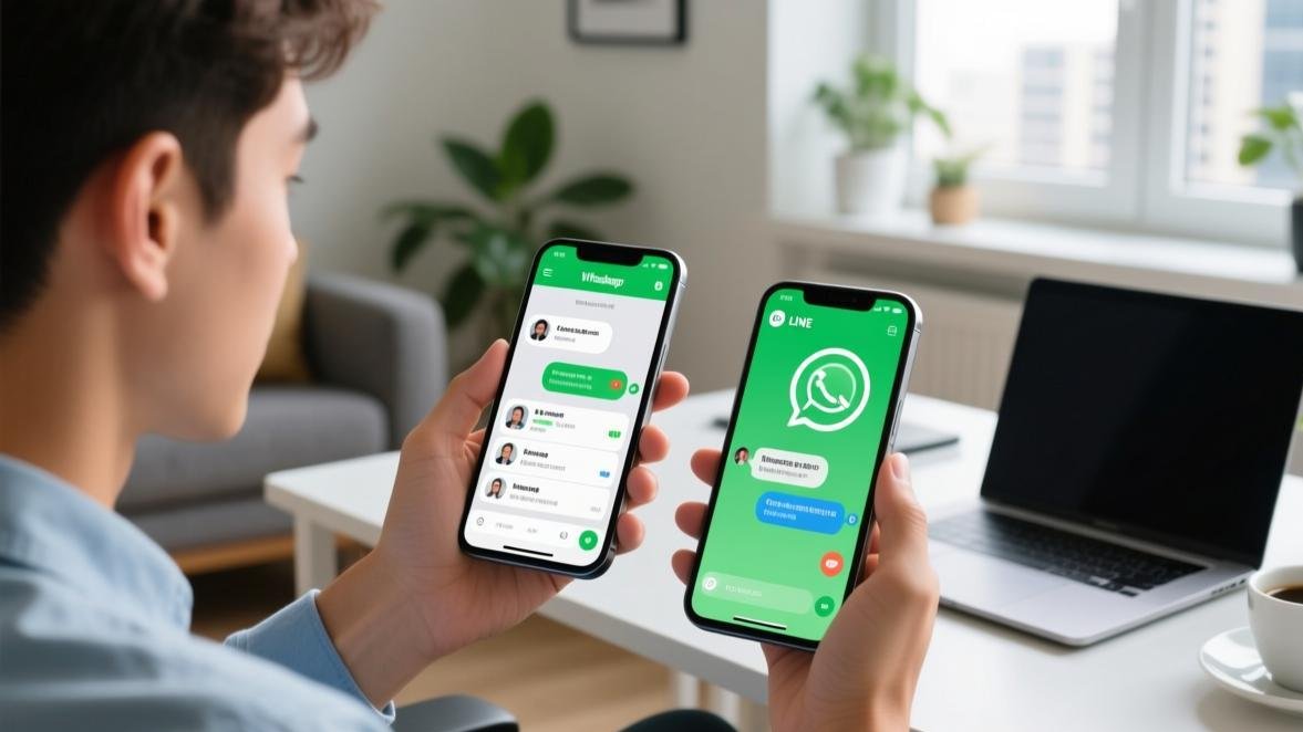 LINE vs WhatsApp - 选择建议